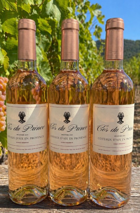 Le Cos du Prince Coteaux d’Aix-en-Provence Rosé 2023