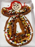 Luksus kringle kagemand/kagekone