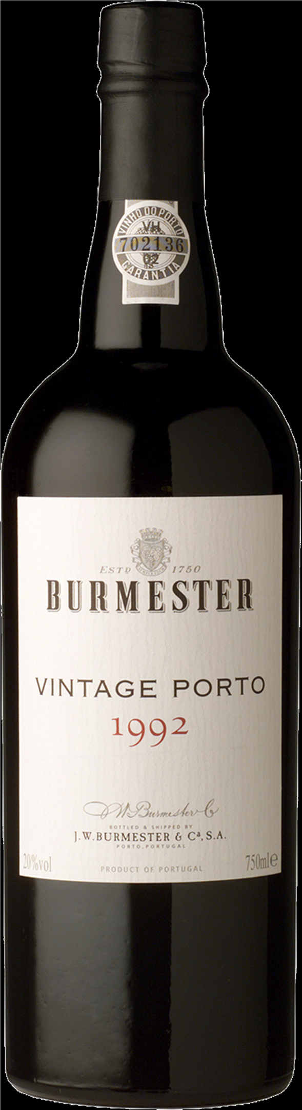 Burmester Vintage 1992 Portugal Douro