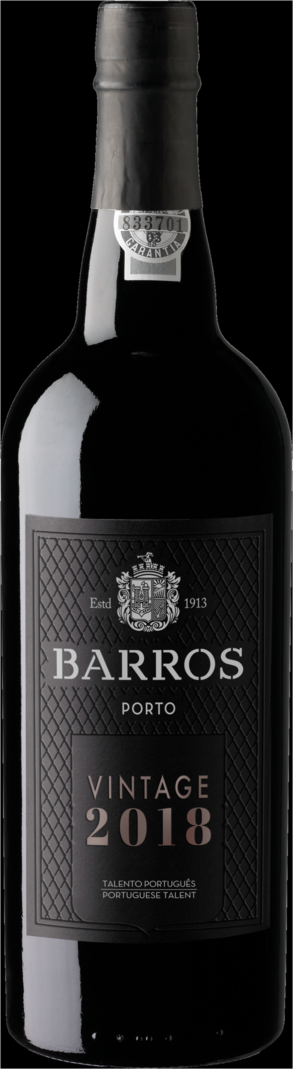 Barros Vintage 2018, Portugal Douro