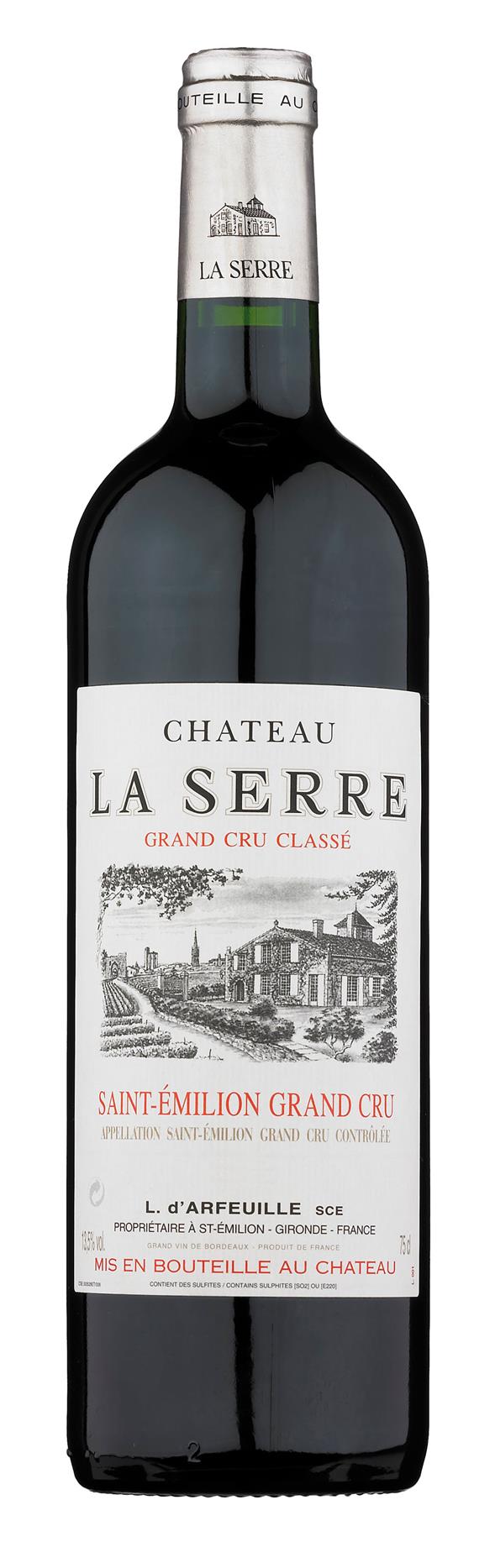 Château La Serre, Grand Cru Classé 2014, Saint Emilion, Frankrig