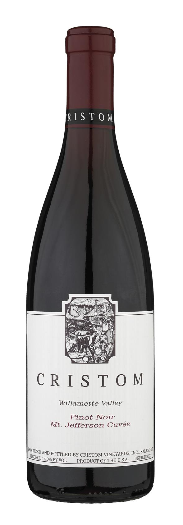 Pinot Noir, Mt. Jefferson Cuvee, 2019, Cristom Vineyards, Oregon