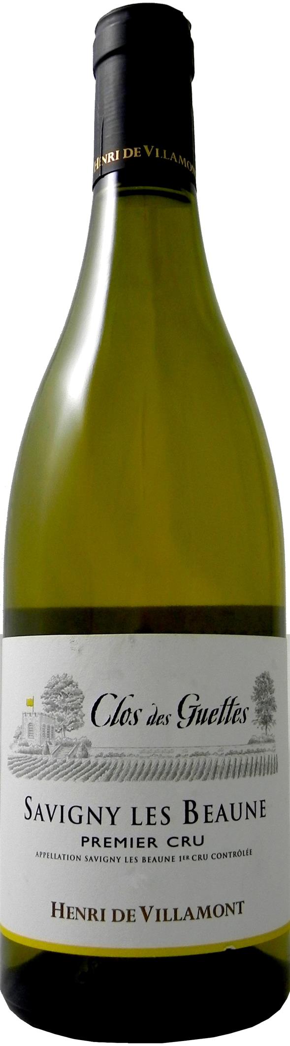 Henri de Villamont Savigny 1er Cru Clos Guettes Blanc 2018 . Frankrig