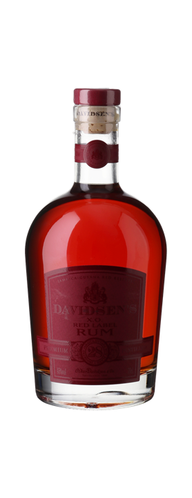Davidsen's X.O. Red Label Rum, Blend 28 Jamaica