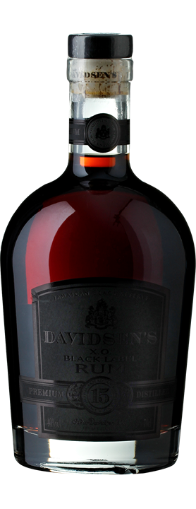 Davidsen's X.O. Black Label Rum, Blend 15 Jamaica