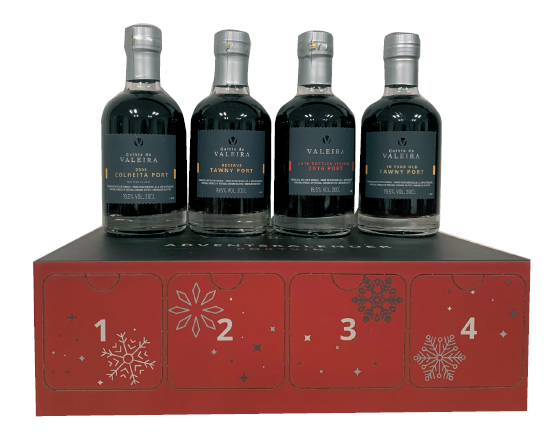 Adventskalender med portvin fra Valeira