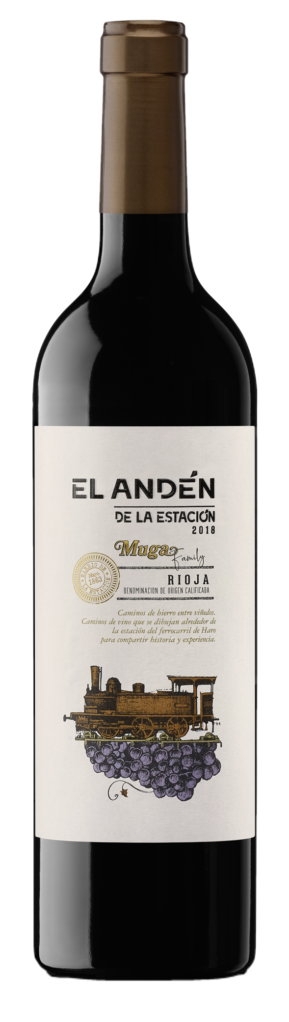 Muga El Andén de la Estación Crianza 2022, Rioja