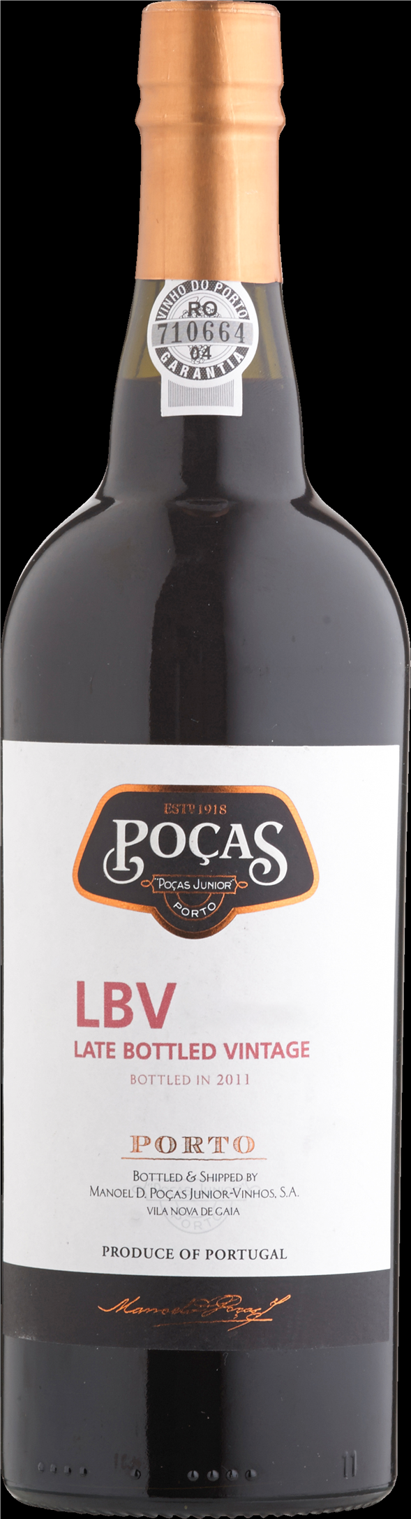 Pocas Late Bottled Vintage 2017, Portugal