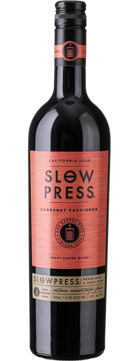 Slow Press Cabernet Sauvignon Oak Barrel Aged, Californien