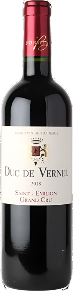 Duc de Vernel Saint-Emilion Grand Cru 2018