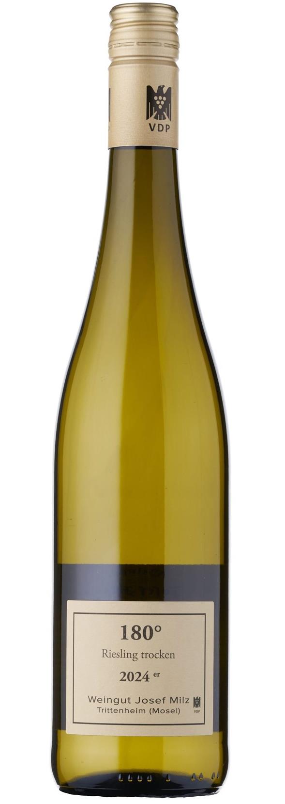 Josef Milz – Riesling 180° trocken 2024, Mosel Tyskland