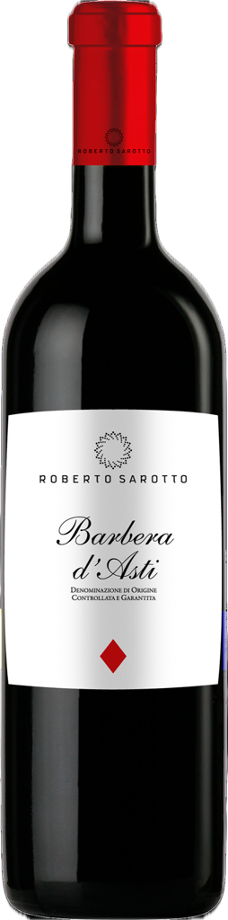 Barbera D'asti Rombo, Piemonte, Italien