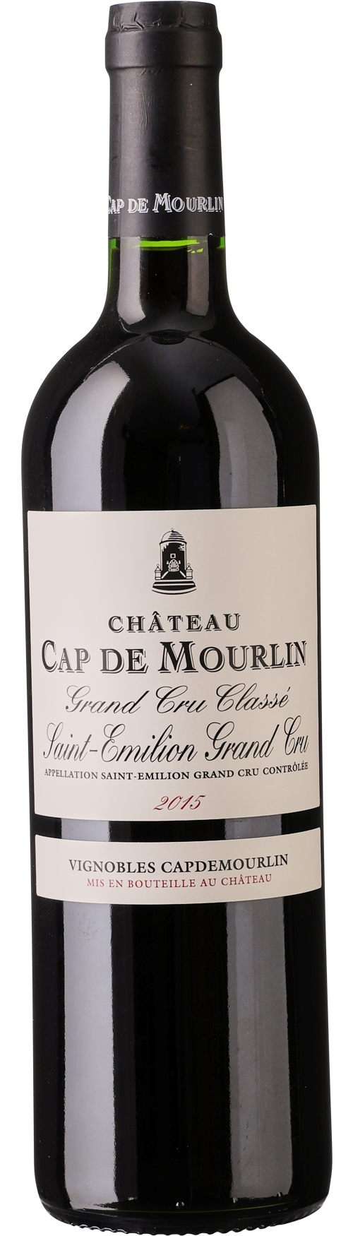 Château Cap De Mourlin Saint Emilion Grand Cru Classé 2015,  Bordeaux