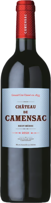 Chateau de Camensac Haut-Medoc 5.Cru Classé 2021 i trækasse Frankrig, Bordeaux