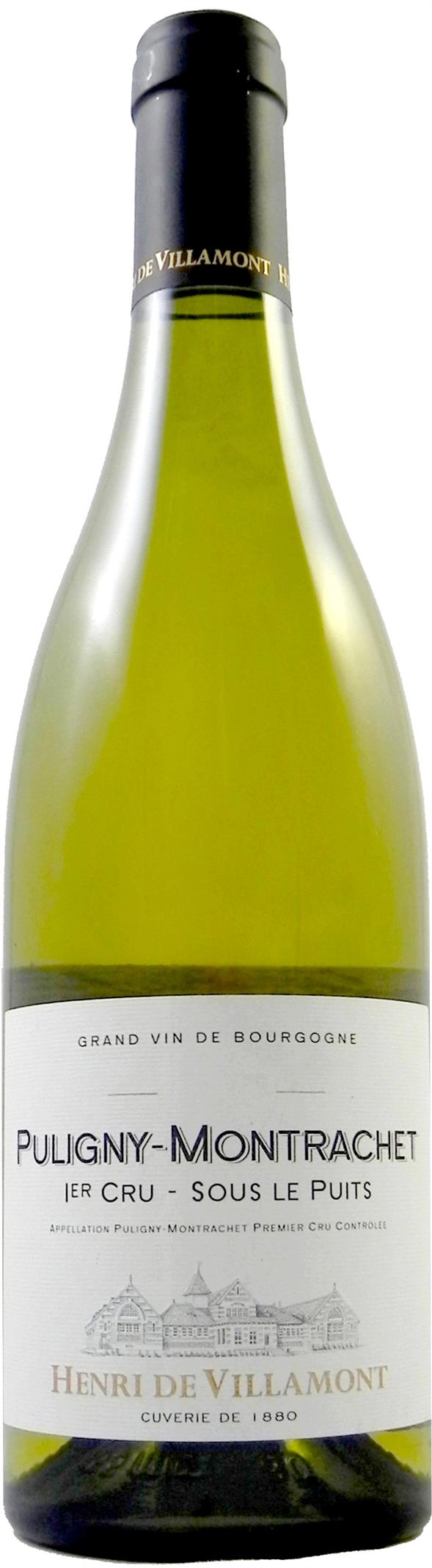 Henri De Villamont Puligny-Montrachet 1er Cru Sous Le Puits 2018 . Frankrig